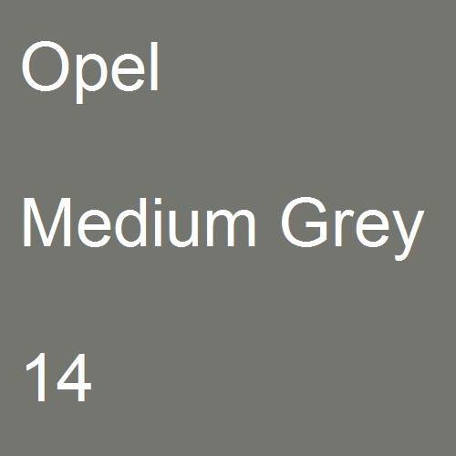 Opel, Medium Grey, 014.